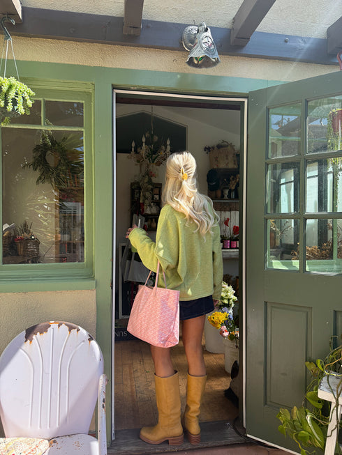 Coco Cutie Cardigan // Lime *RESTOCKED*
